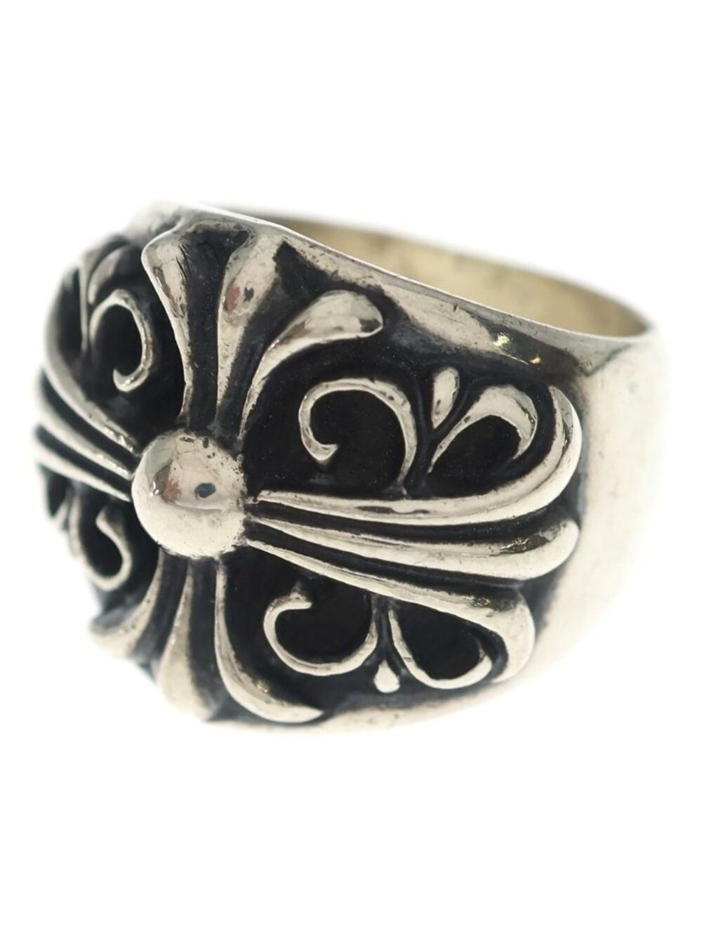 Chrome Hearts Keeper Ring Silver